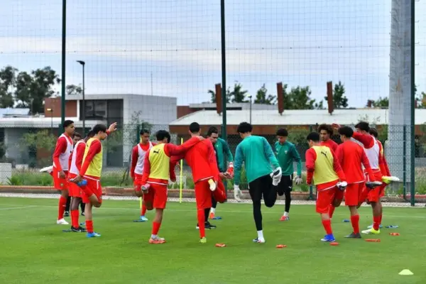 Morocco U17 intensify training for 2026 AFCON
