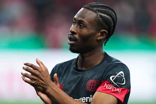 Nathan Tella flourishing at Leverkusen as Hjulmand praises development