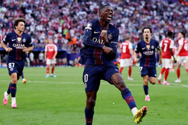 Ousmane Dembele leads PSG to Champions League title defense