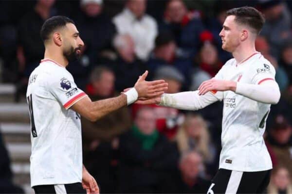 Jeremy Frimpong eulogizes Salah and Andy Robertson