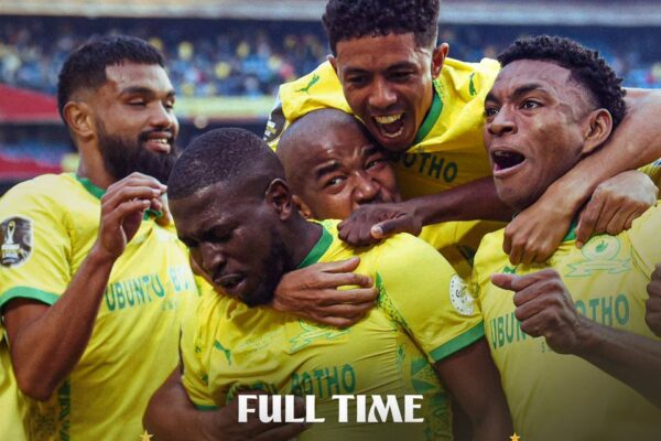 Sundowns edge FAR Rabat in Champions final first leg