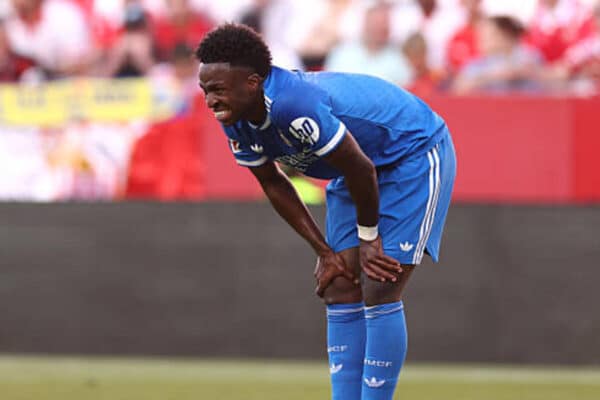 Vinicius Jr offers Real Madrid injury relief after Sevilla scare