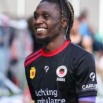 Arthur Zagré playing for Excelsior Rotterdam during the Dutch season