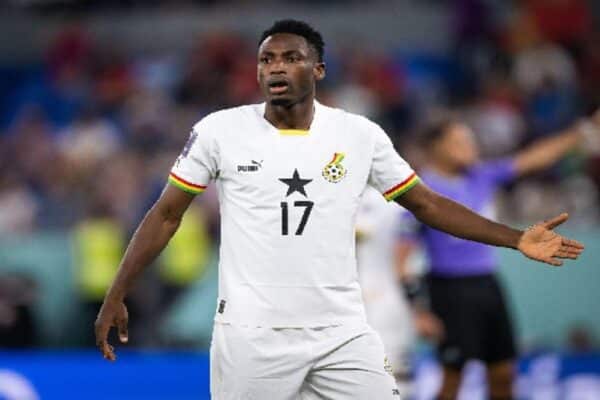 Baba Rahman during Ghana national team training