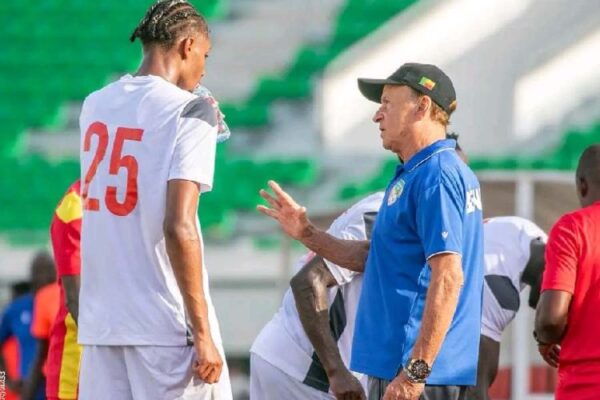 Benin internal training match highlights senior vs U23 clash