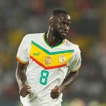 Cheikhou Kouyaté during Senegal national team