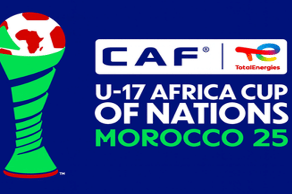 Players celebrating qualification at the U17 Africa Cup of Nations in Morocco