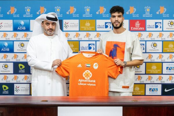 Walid Azaro signs new contract with Ajman