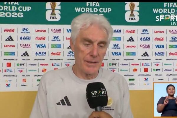 Hugo Broos hails South Africa's patience