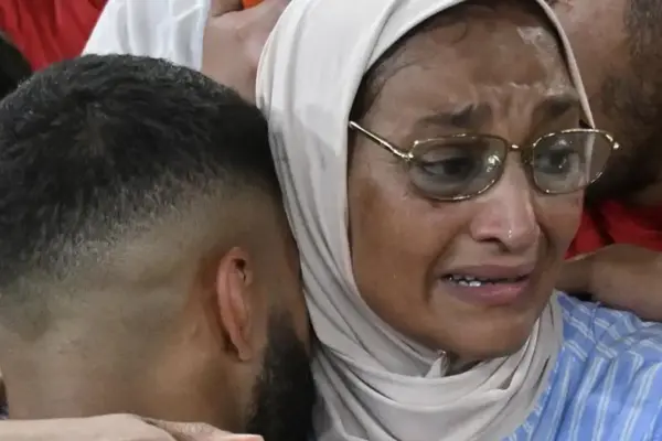 Ismael Saibari's mother breaks down in tears