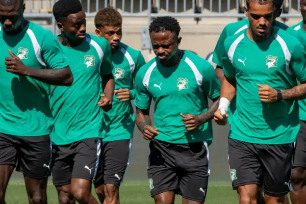 Ivory Coast begin training in US