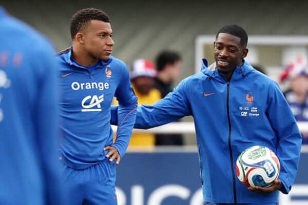Paul Pogba comments on Mbappe-Dembele partnership debate