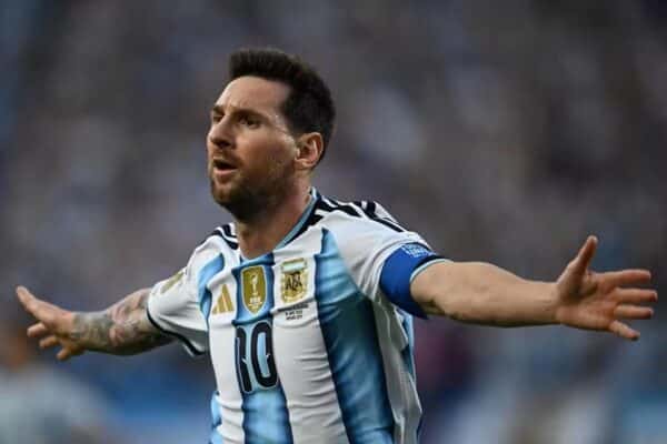 Against Algeria, Lionel Messi scored his first World Cup hat trick