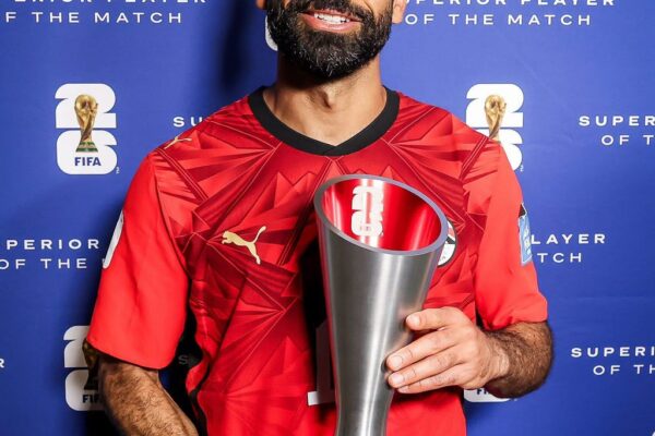 Mohammed Salah wins Man of the Match