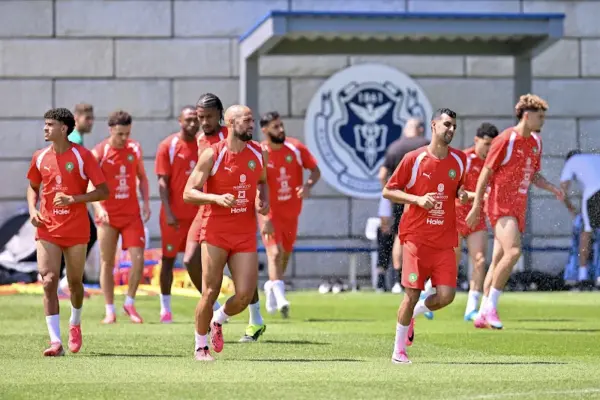 Morocco resume training ahead of Scotland match