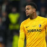 Real Sociedad eye Freiburg's goalkeeper Noah Atubolu