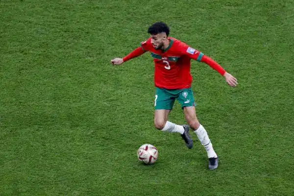 Morocco star Noussair Mazraoui to be available for Brazil clash