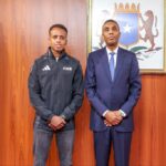 Somalia Sports Minister praise referee Omar Abdulkadir Artan