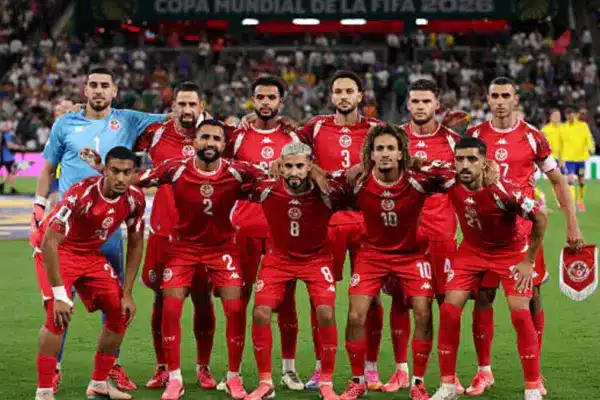 Tunisia equals dismissal record at World Cup