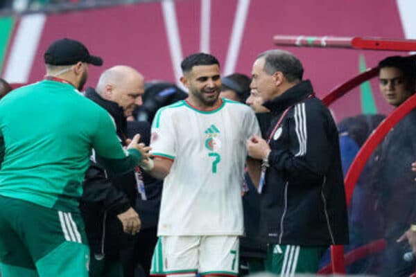 Algeria national football team visiting University of Kansas sports facilities