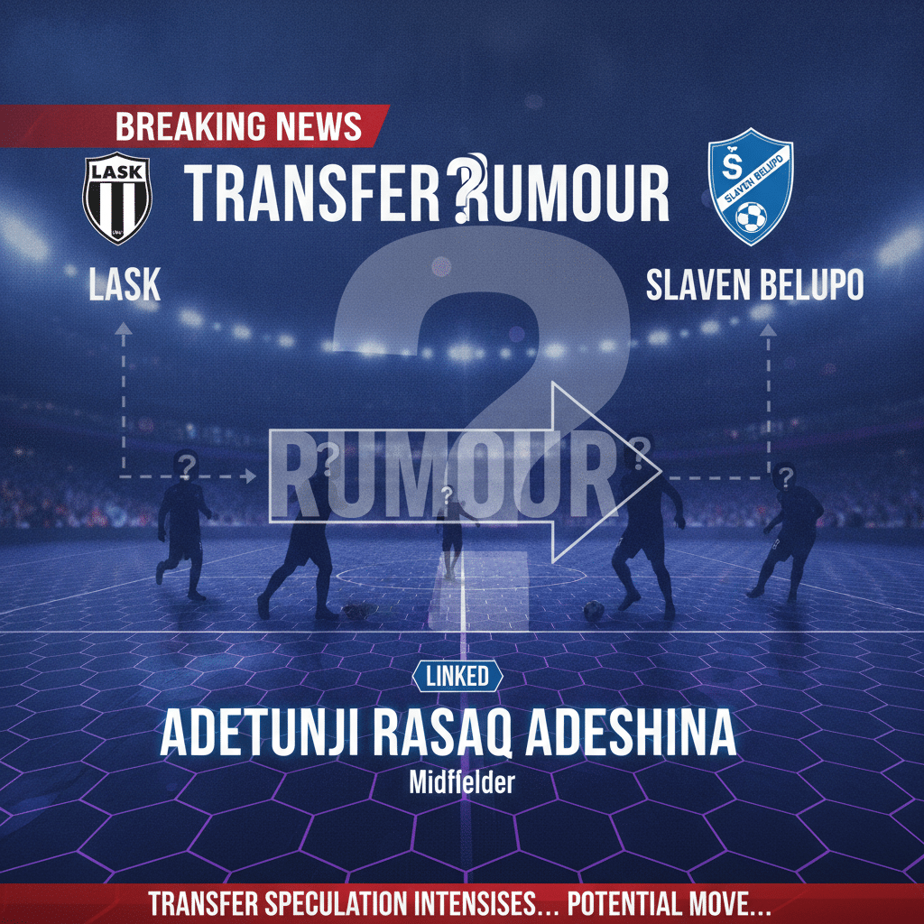 Adetunji Rasaq Adeshina: LASK’s Nigerian midfielder linked with Slaven ...