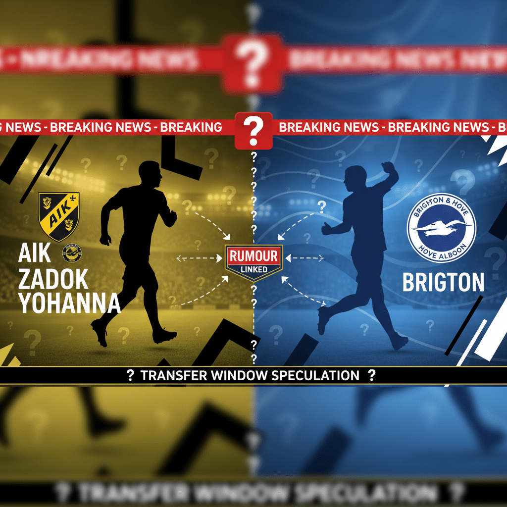 Zadok Yohanna: Brighton linked with move for Nigerian AIK winger
