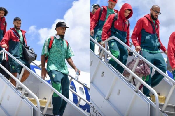 Atlas Lions Arrive in Atlanta Ahead of Haiti Match