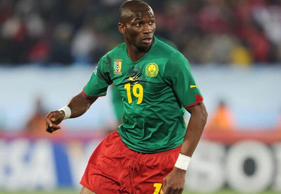Senegal 2002 World Cup squad celebration