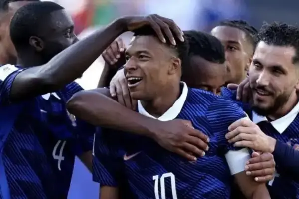 France forward Kylian Mbappé during a FIFA World Cup match