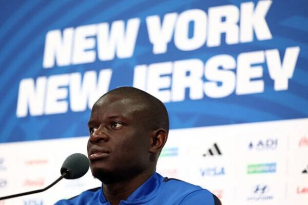 N'Golo Kanté speaks before France's World Cup opener against Senegal