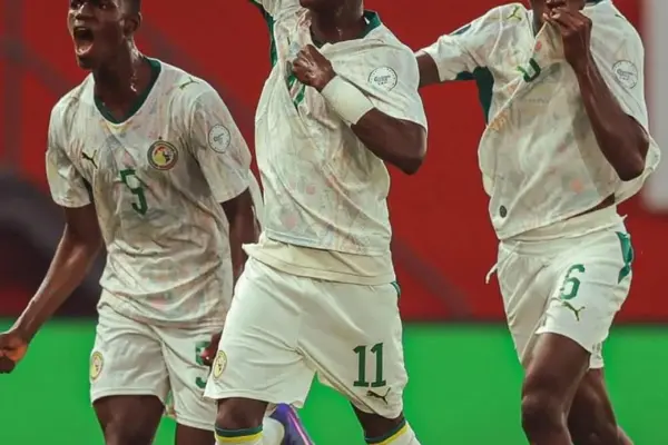 Senegal Stars Celebrate U17 Lions' Championship Victory
