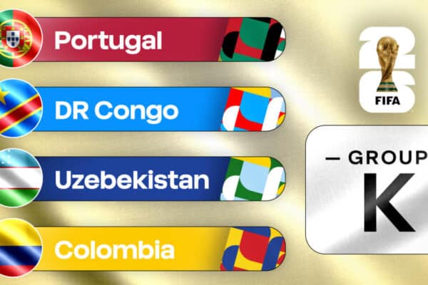 Official match schedule for Groups K and L at the 2026 FIFA World Cup