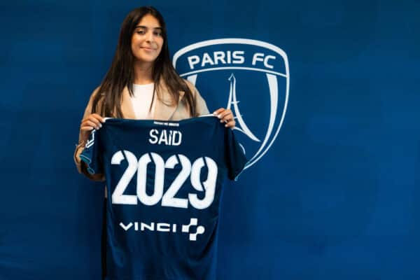 Hajar Saïd unveiled as new Paris FC player