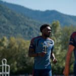 Alphonso Davies returns to Bayern Munich training after injury