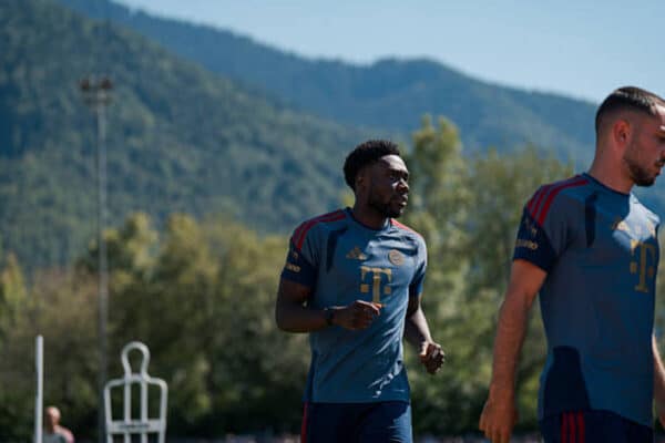 Alphonso Davies returns to Bayern Munich training after injury