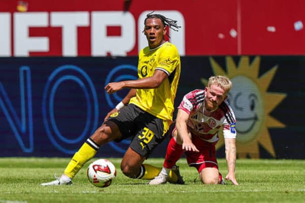 Filippo Mane trains individually after Dortmund injury
