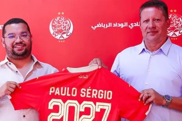 Paulo Sergio Brito appointed Wydad AC coach
