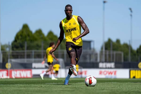 Serhou Guirassy leaves Borussia Dortmund training early
