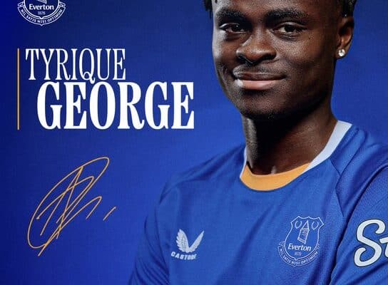 Tyrique George joins Everton on permanent deal