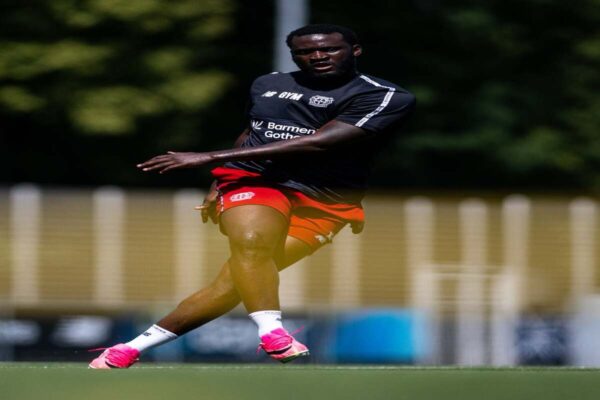 Victor Boniface returns early to Bayer Leverkusen training