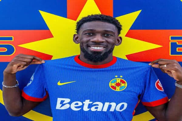 dylan-batubinsika-fc-steaua-bucharest.jpg Alt Text: DR Congo defender Dylan Batubinsika after joining FC Steaua Bucharest.