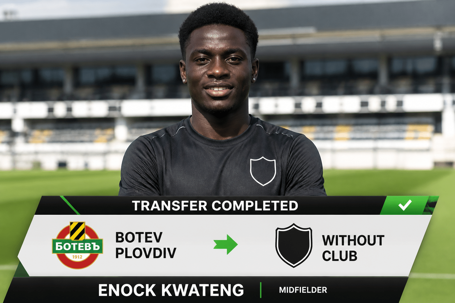 Enock Kwateng: France-Ghana defender leaves Botev Plovdiv to become ...