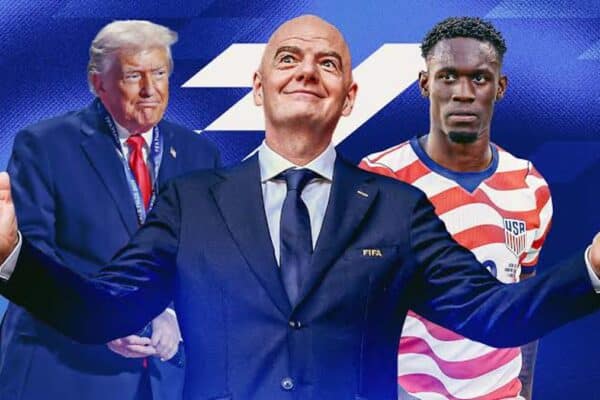 FIFA president Gianni Infantino during the 2026 World Cup amid reports of a possible European Parliament investigation.