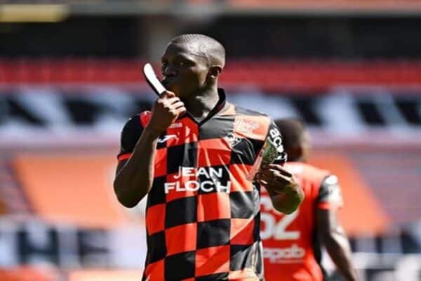 Mame Saliou Thioune after signing for Stade Tunisien.