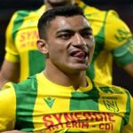 Egypt striker Mostafa Mohamed during his time with Nantes ahead of the new season