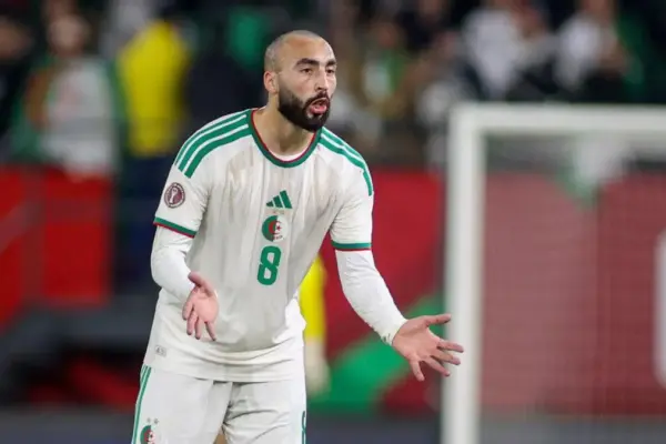 Himad Abdelli in Action During Marseille Pre-Season Friendly