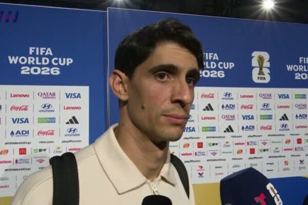 Yassine Bounou reacts to Morocco's World Cup exit