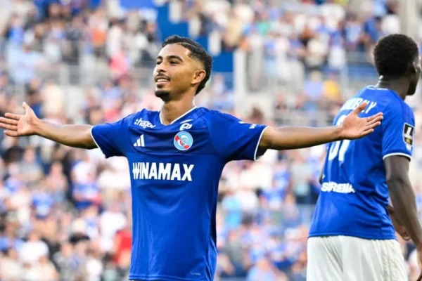 Gessime Yassine scores brace as Strasbourg beat Lens