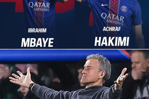 Achraf Hakimi and Ibrahim Mbaye included in PSG squad