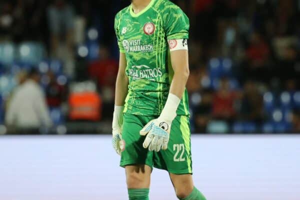 Kawkab Marrakech goalkeeper Mohamed Jemjami